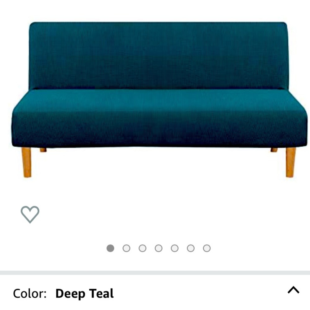 Stretch Futon Cover - Teal